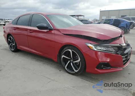 2021 Honda Accord Sport from USA, damaged, VIN 1HGCV2F36MA017592